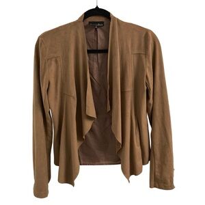 Western Tan Suede Blazer Size S